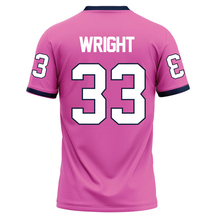 Murray State - NCAA Football : Baxter Wright - Pink Football Jersey
