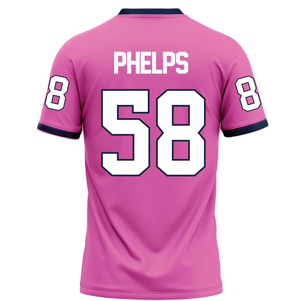 Murray State - NCAA Football : Brody Phelps - Pink Football Jersey-1