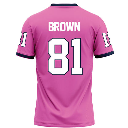 Murray State - NCAA Football : Ty Brown - Pink Football Jersey-1