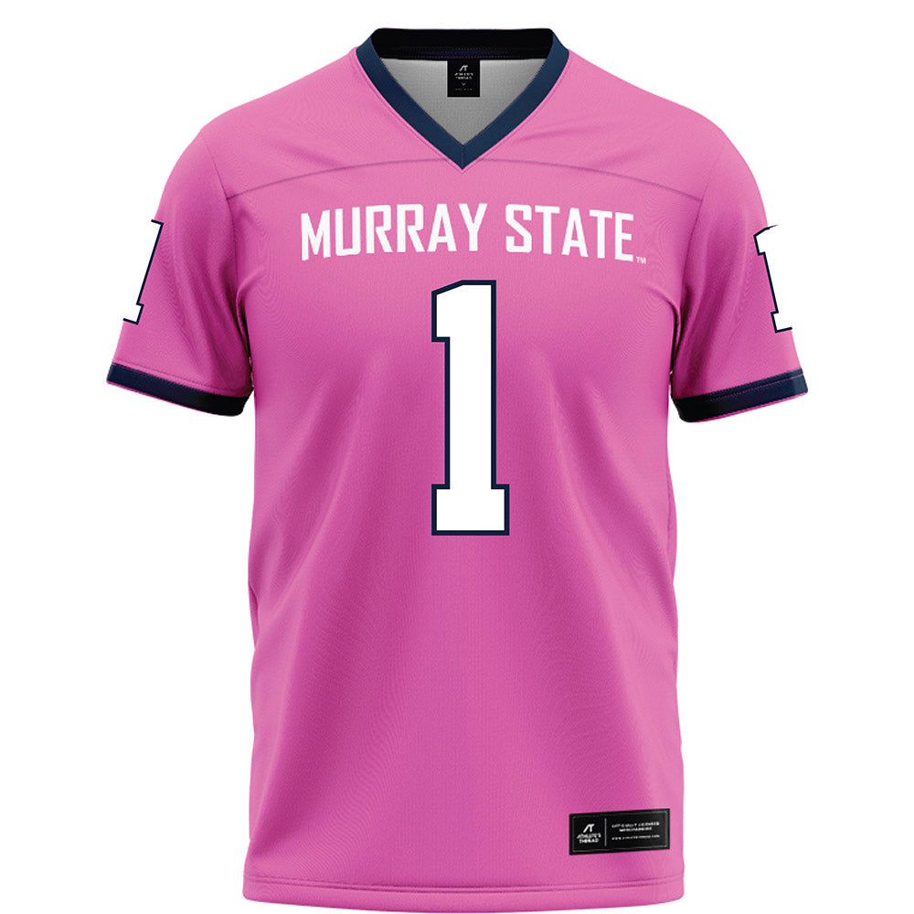 Murray State - NCAA Football : Cam Bulluck - Pink Football Jersey-0