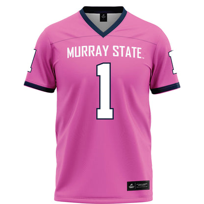 Murray State - NCAA Football : Cam Bulluck - Pink Football Jersey-0