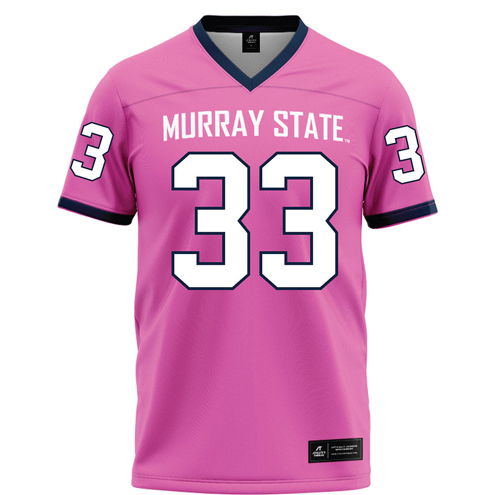 Murray State - NCAA Football : Tyrell Campbell - Pink Football Jersey