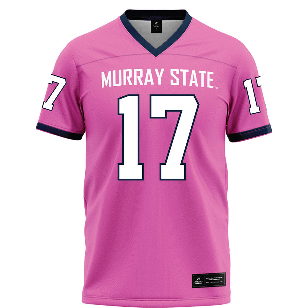 Murray State - NCAA Football : Trace Corum - Pink Football Jersey-0