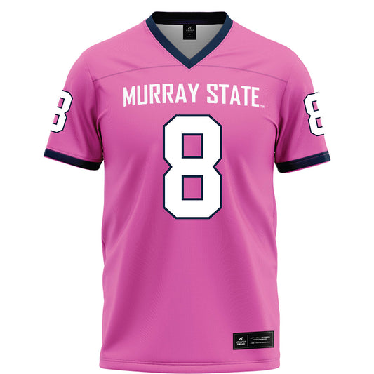 Murray State - NCAA Football : Brooks Esplin - Pink Football Jersey-0