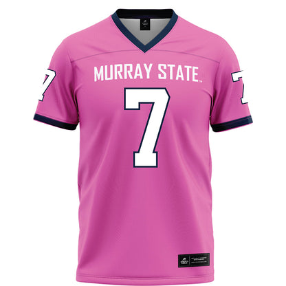 Murray State - NCAA Football : Kaleb Bailey - Pink Football Jersey-0