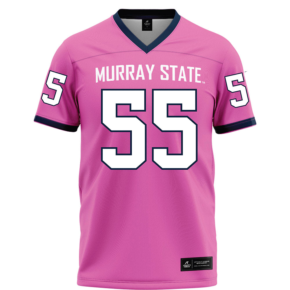 Murray State - NCAA Football : Connor Archer - Pink Football Jersey-0
