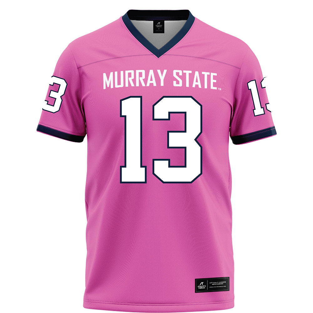 Murray State - NCAA Football : John Ford - Pink Football Jersey-0
