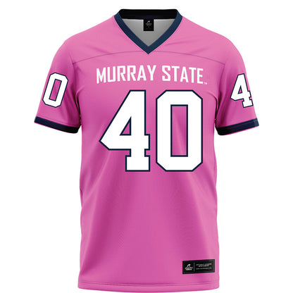 Murray State - NCAA Football : Jay Walker - Pink Football Jersey-0