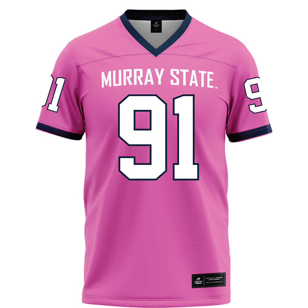 Murray State - NCAA Football : Jerome Logan Jr - Pink Football Jersey
