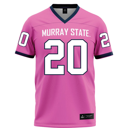 Murray State - NCAA Football : Chavaris Dumas - Pink Football Jersey