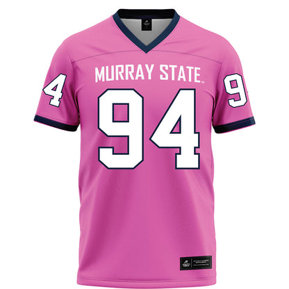Murray State - NCAA Football : Rickshun Wilson - Pink Football Jersey-0