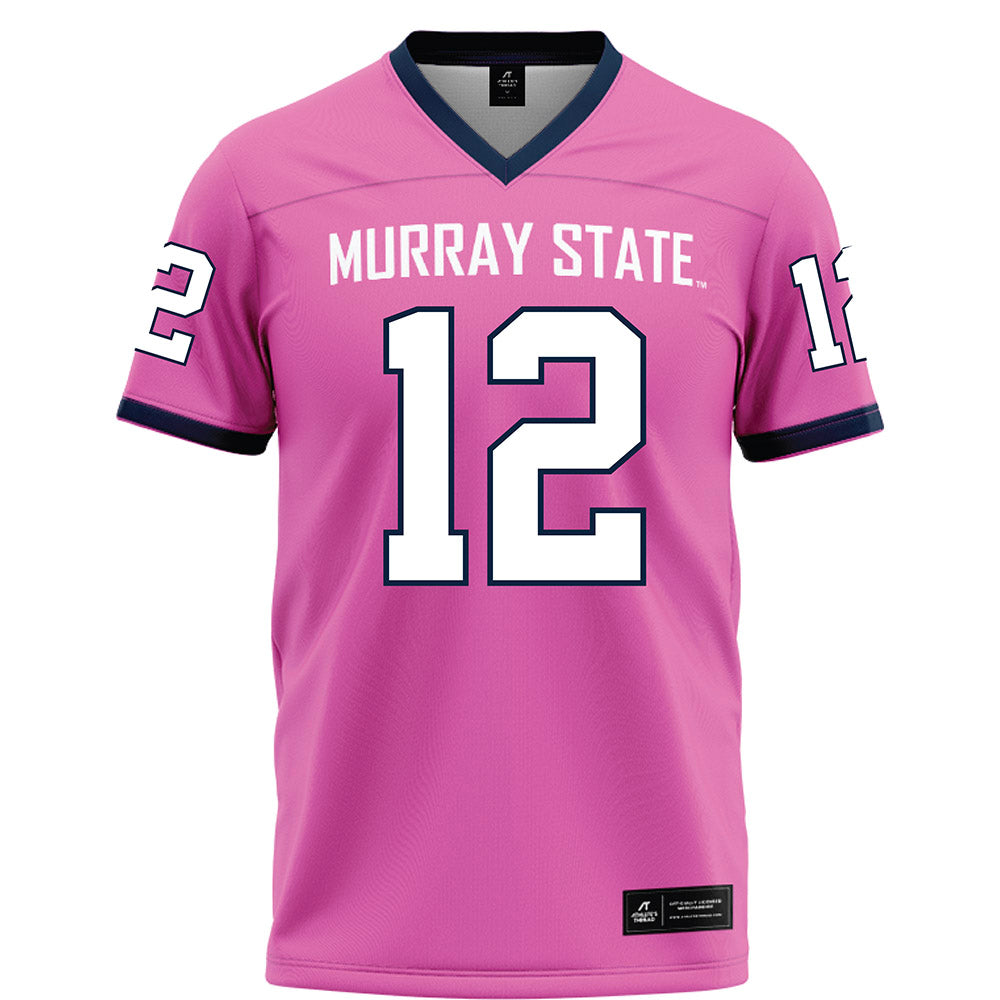 Murray State - NCAA Football : Lucas Desjardins - Pink Football Jersey-0