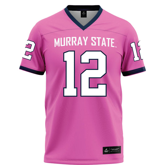 Murray State - NCAA Football : Lucas Desjardins - Pink Football Jersey-0