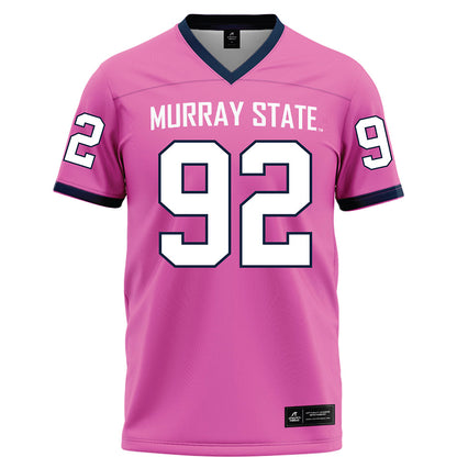 Murray State - NCAA Football : JJ Chatman - Pink Football Jersey-0