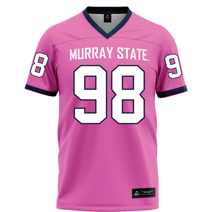 Murray State - NCAA Football : Michael Tilmon - Pink Football Jersey-0