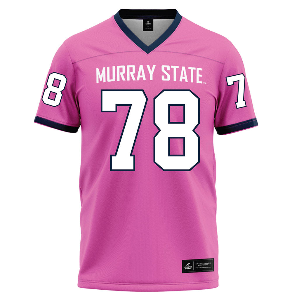 Murray State - NCAA Football : Eric Kirkpatrick - Pink Football Jersey-0