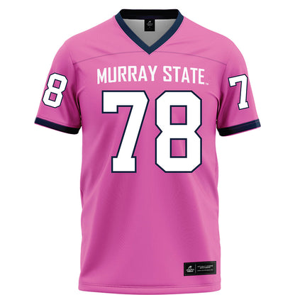 Murray State - NCAA Football : Eric Kirkpatrick - Pink Football Jersey-0