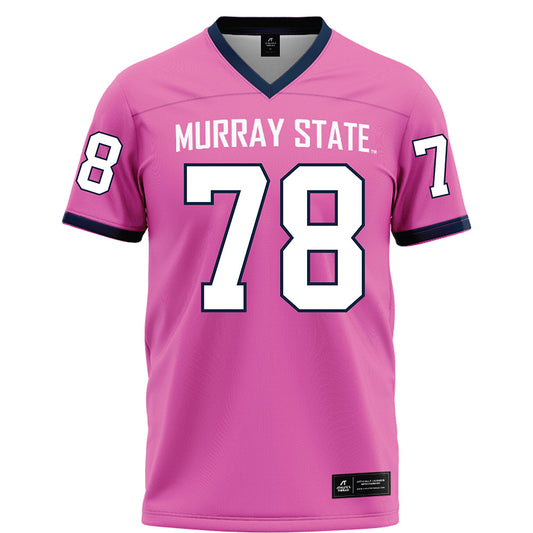 Murray State - NCAA Football : Eric Kirkpatrick - Pink Football Jersey-0