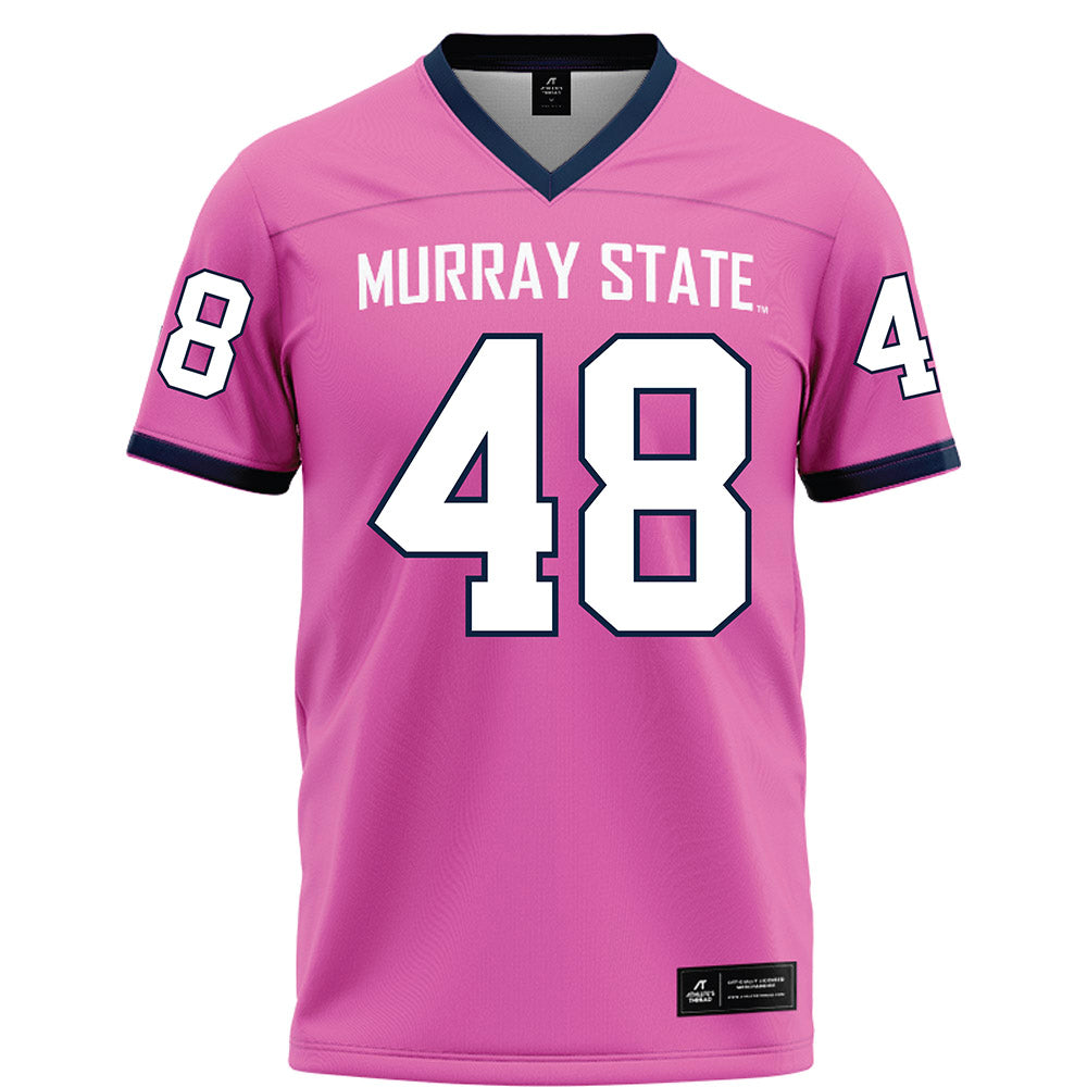 Murray State - NCAA Football : Everett Currie - Pink Football Jersey-0
