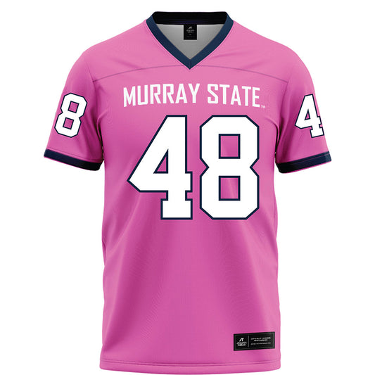 Murray State - NCAA Football : Everett Currie - Pink Football Jersey-0