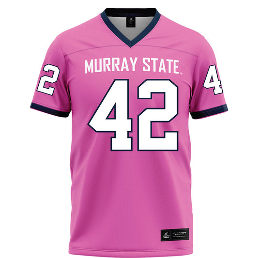 Murray State - NCAA Football : Jaquan Redfern - Pink Football Jersey-0