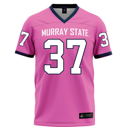 Murray State - NCAA Football : Logan Laughlin - Pink Football Jersey-0