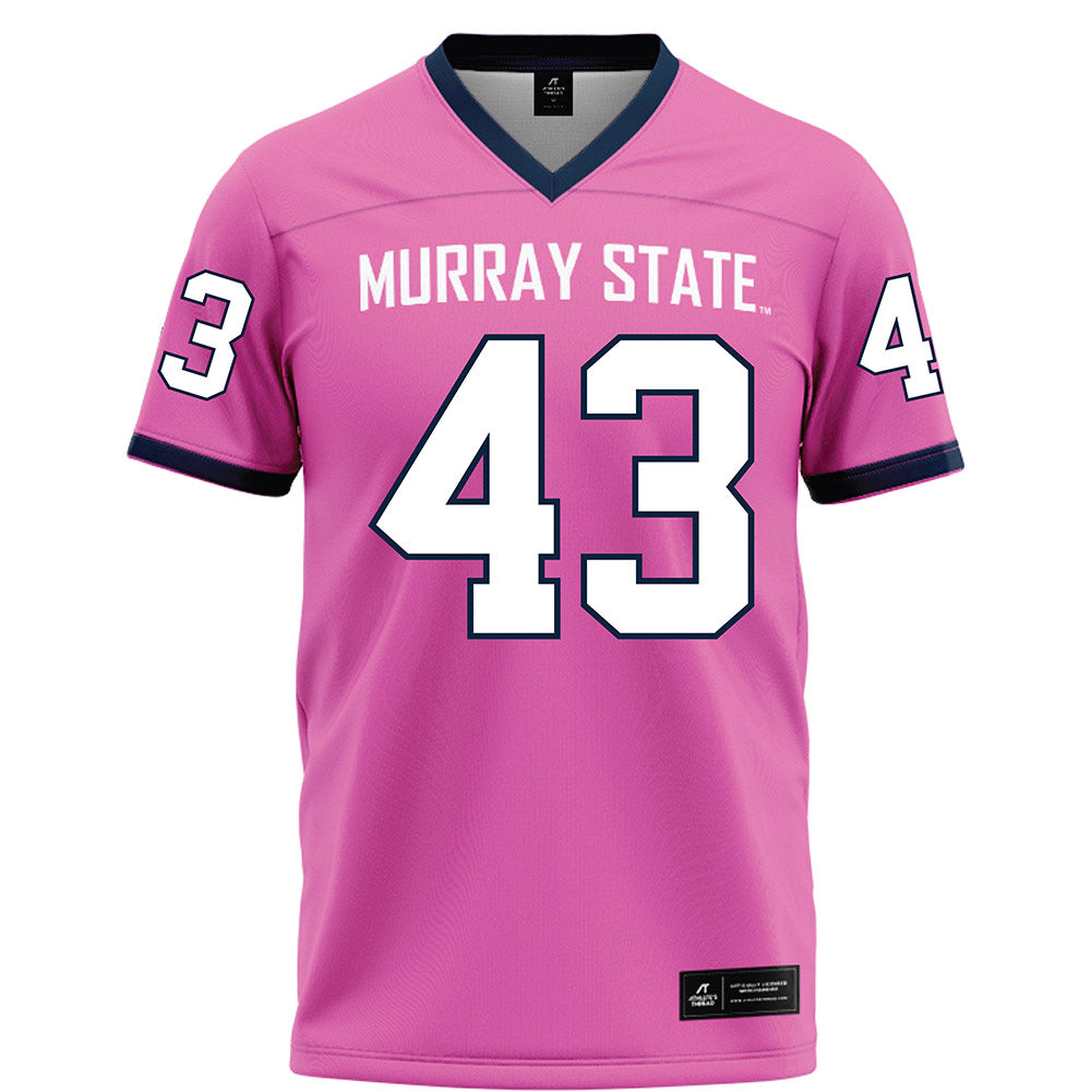 Murray State - NCAA Football : Alex Swafford - Pink Football Jersey-0