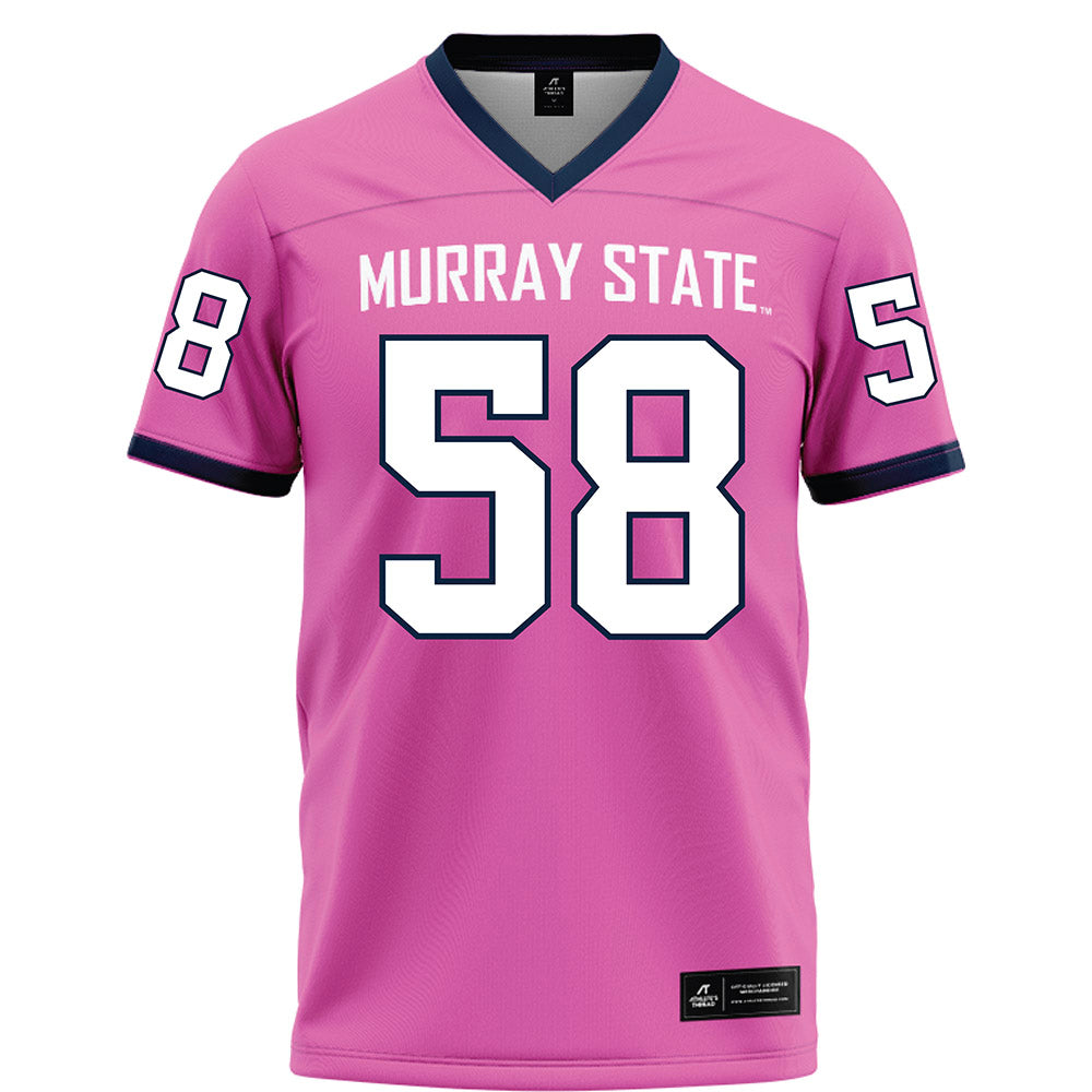 Murray State - NCAA Football : Brody Phelps - Pink Football Jersey-0