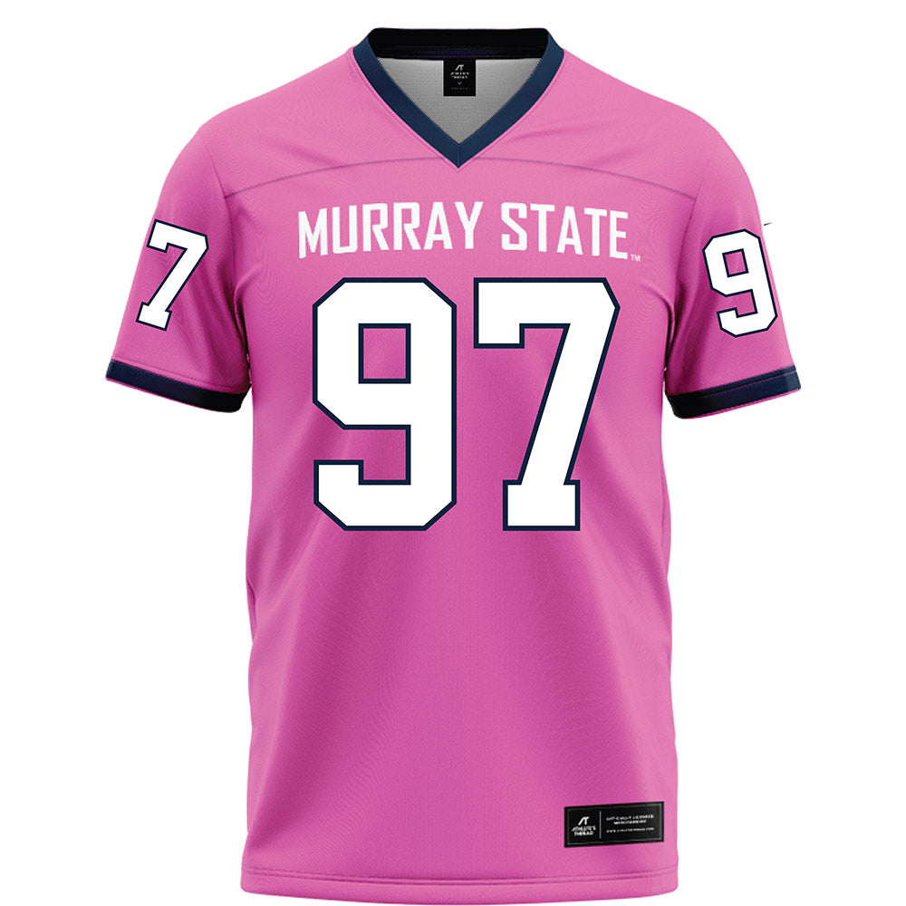 Murray State - NCAA Football : Harlem Phillips - Pink Football Jersey-0