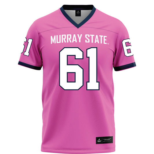 Murray State - NCAA Football : Spencer Davis - Pink Football Jersey