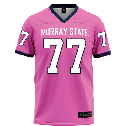 Murray State - NCAA Football : Thomas Zimbalatti - Pink Football Jersey-0