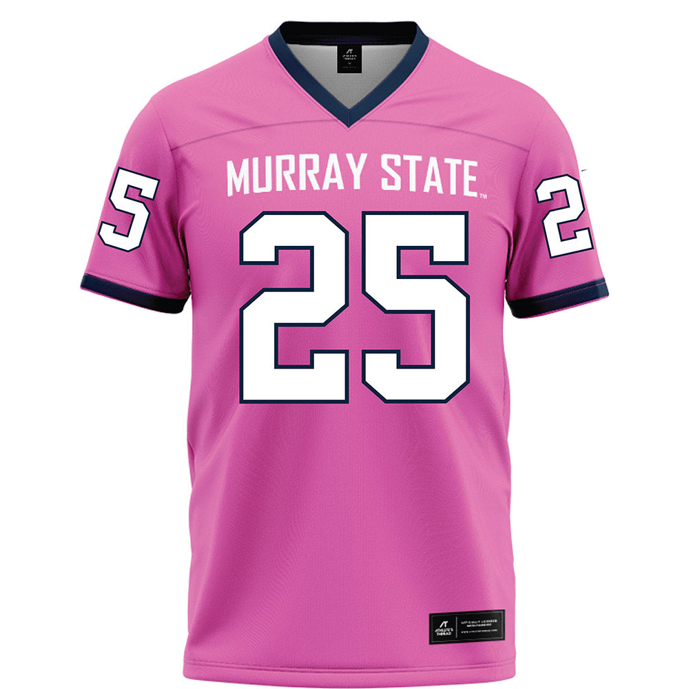 Murray State - NCAA Football : Tate Collins - Pink Football Jersey-0