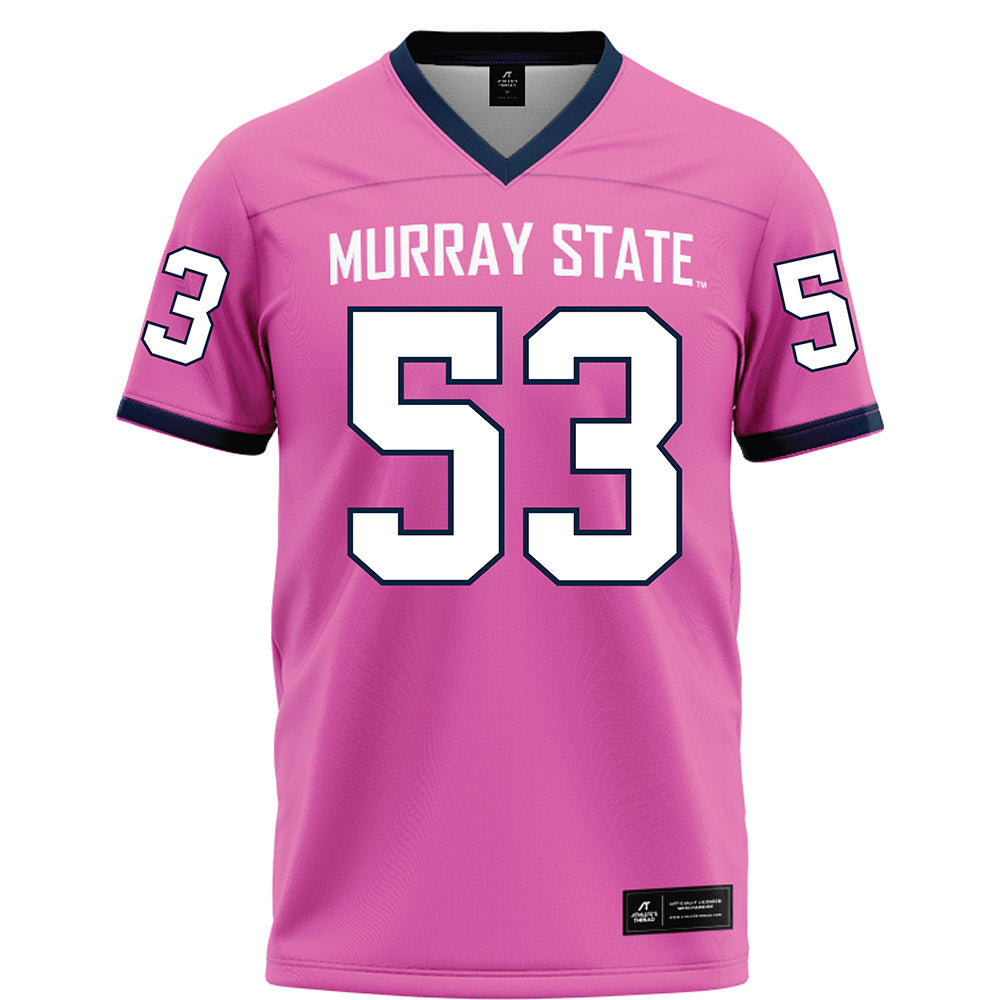Murray State - NCAA Football : Jordan Sonnabend - Pink Football Jersey
