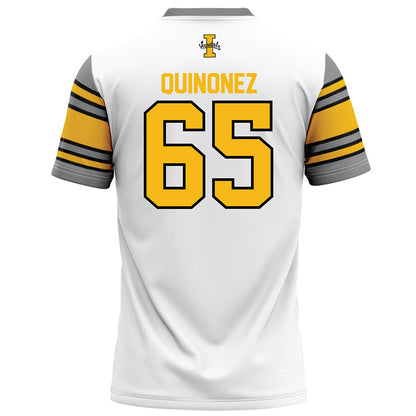 Idaho - NCAA Football : Christopher Quinonez - White Football Jersey-1