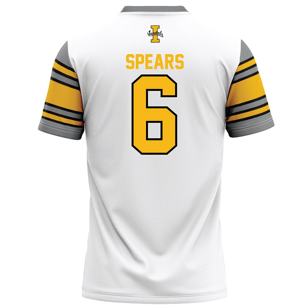 Idaho - NCAA Football : Zakhari Spears - White Football Jersey-1