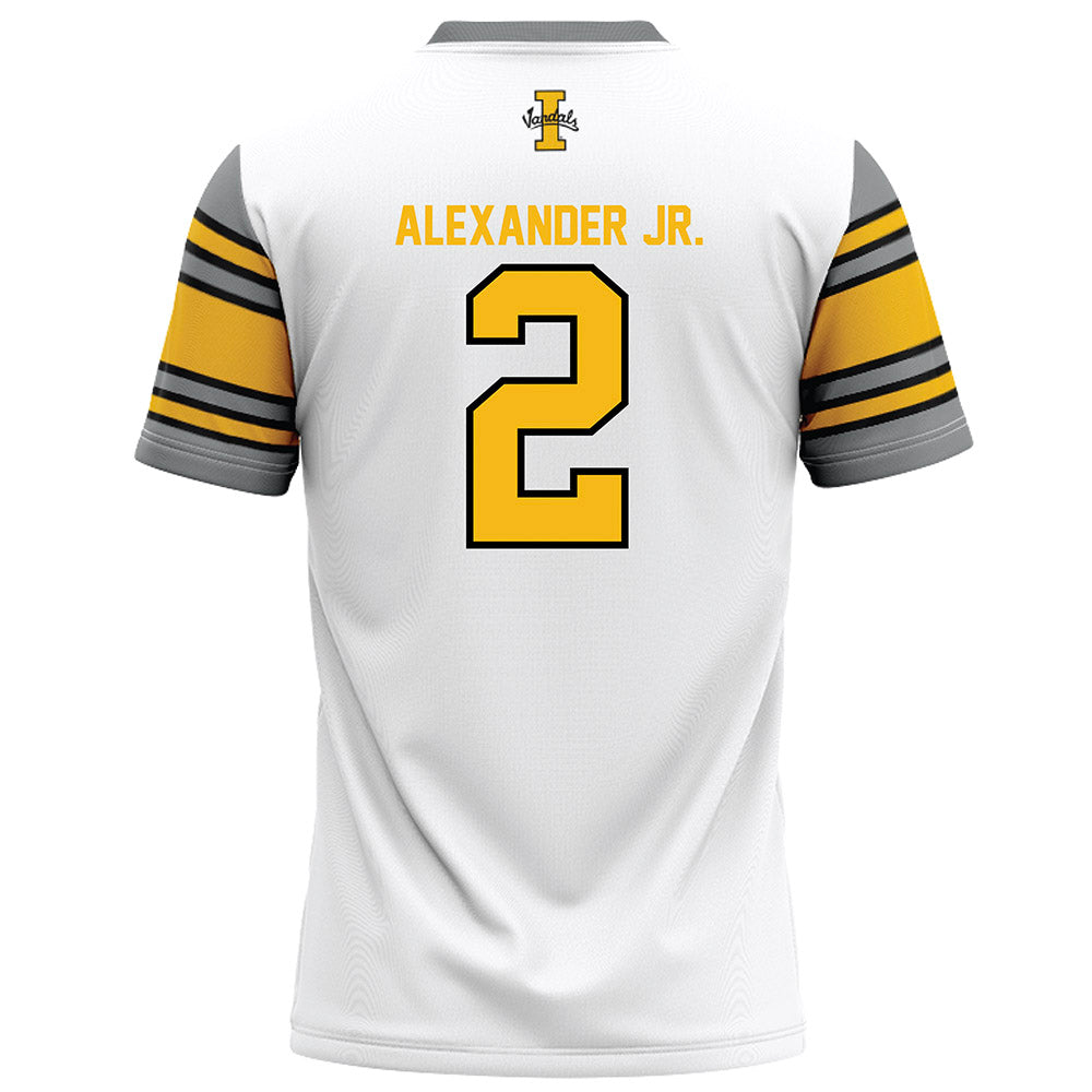 Idaho - NCAA Football : Lonyatta Alexander Jr. - White Football Jersey-1