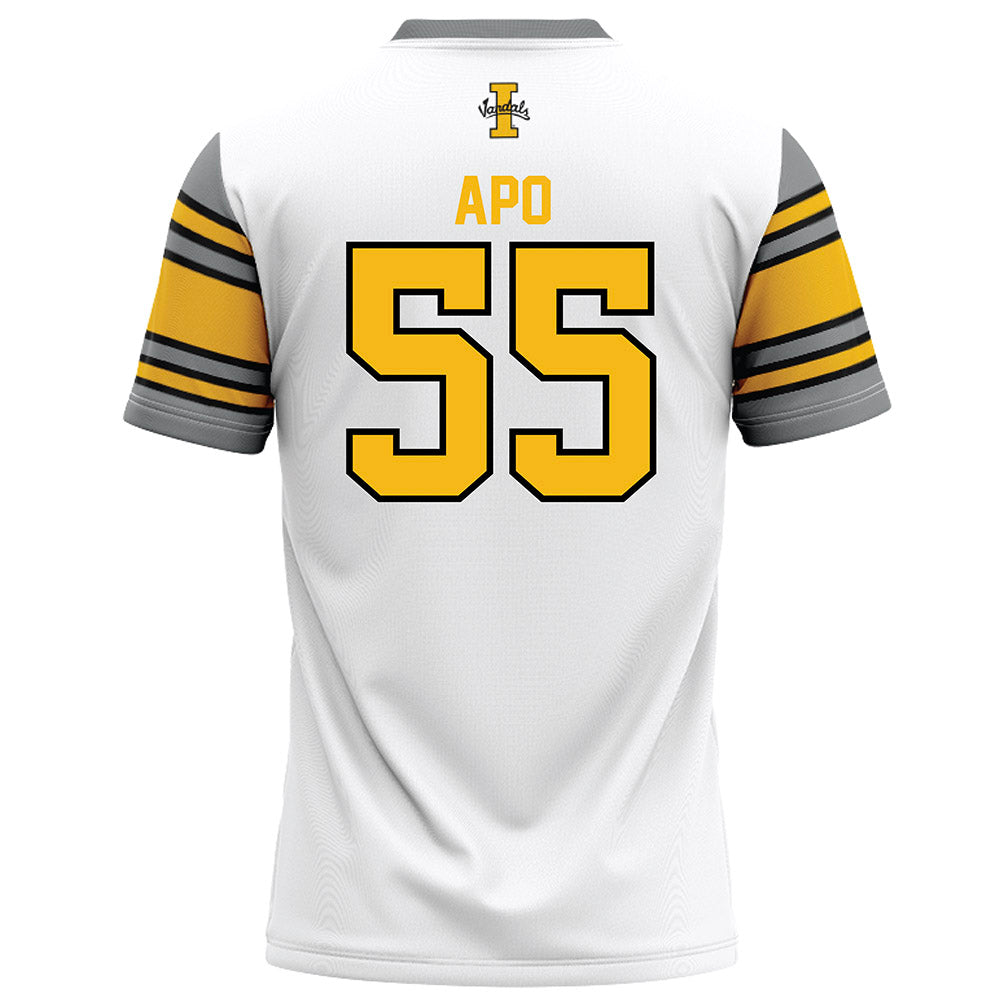 Idaho - NCAA Football : Maake Apo - White Football Jersey-1