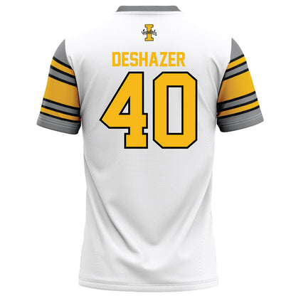 Idaho - NCAA Football : Harrison DeShazer - White Football Jersey-1