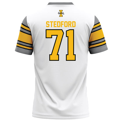 Idaho - NCAA Football : Howard Stedford - White Football Jersey-1