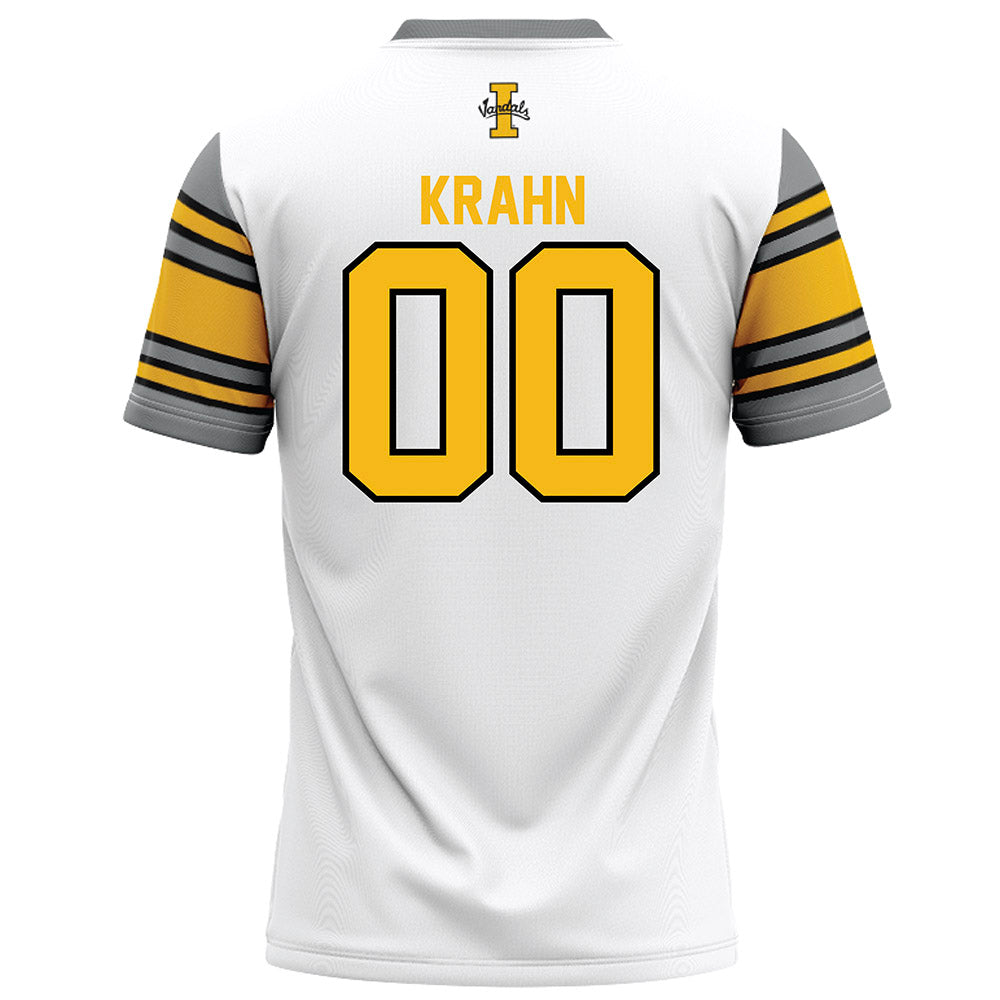 Idaho - NCAA Football : Mason Krahn - White Football Jersey-1