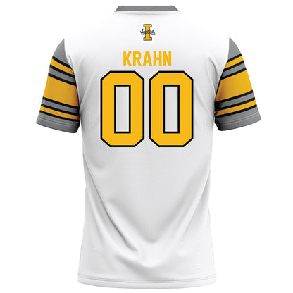 Idaho - NCAA Football : Mason Krahn - White Football Jersey-1