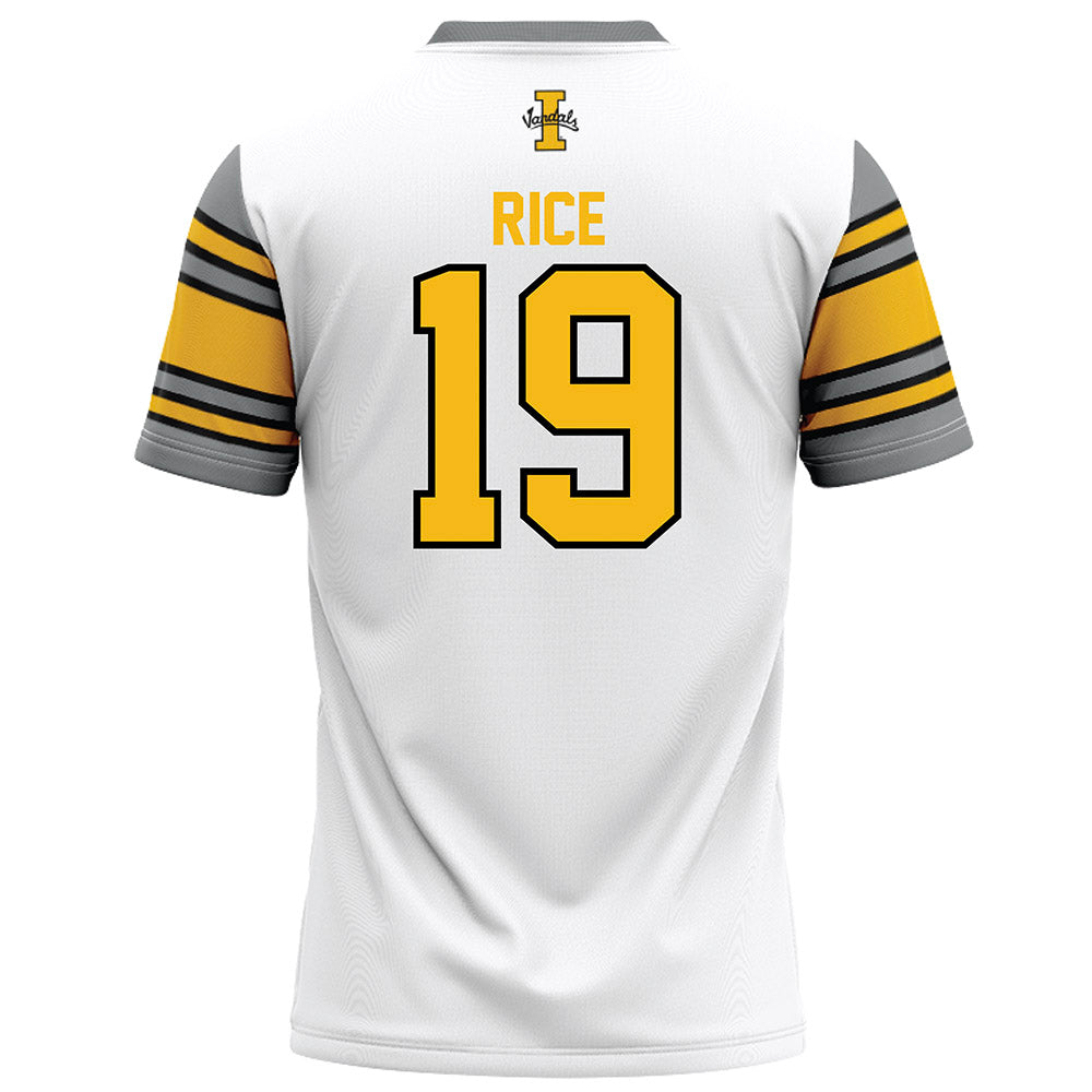 Idaho - NCAA Football : Brayden Rice - White Football Jersey-1