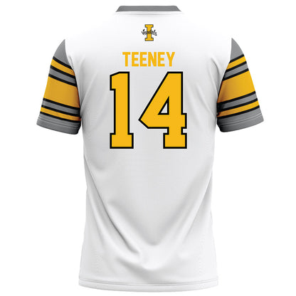 Idaho - NCAA Football : Sawyer Teeney - White Football Jersey-1