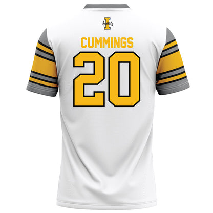 Idaho - NCAA Football : Elisha Cummings - White Football Jersey-1