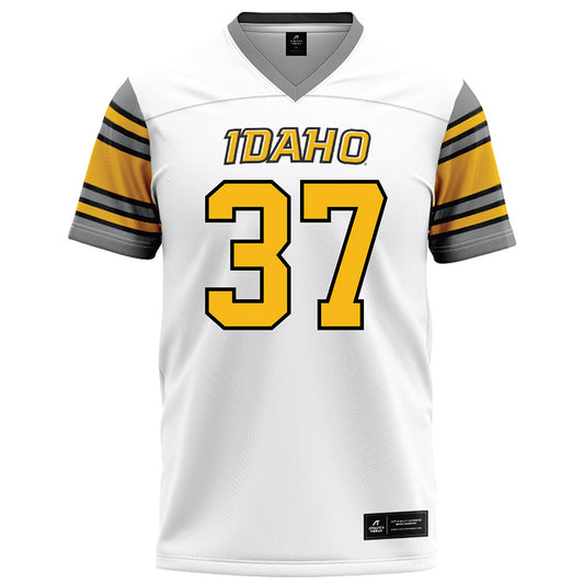 Idaho - NCAA Football : Hayden Kincheloe - White Football Jersey-0