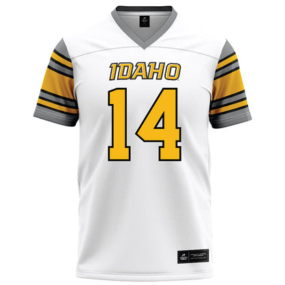 Idaho - NCAA Football : Sawyer Teeney - White Football Jersey-0