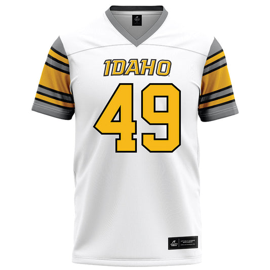 Idaho - NCAA Football : Brody Thomas - White Football Jersey-0