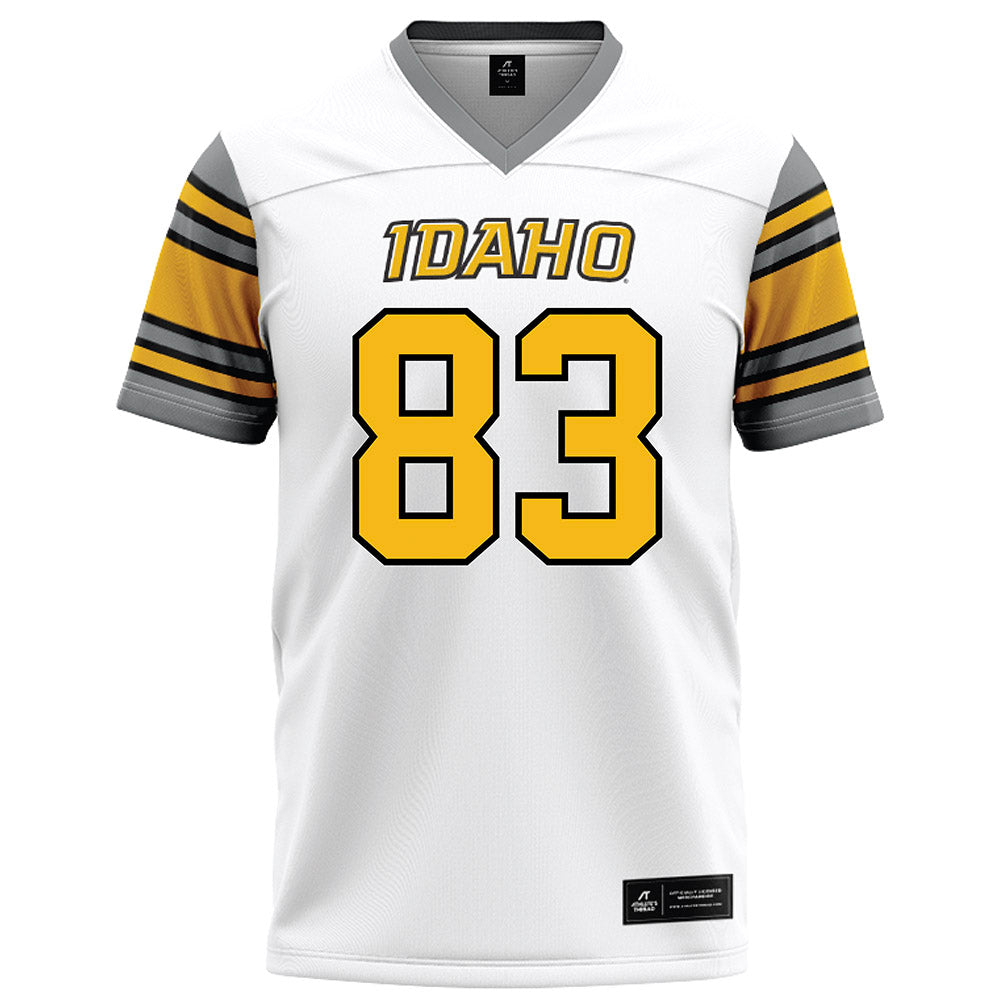 Idaho - NCAA Football : Sawyer Hewett - White Football Jersey-0