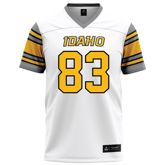 Idaho - NCAA Football : Sawyer Hewett - White Football Jersey-0