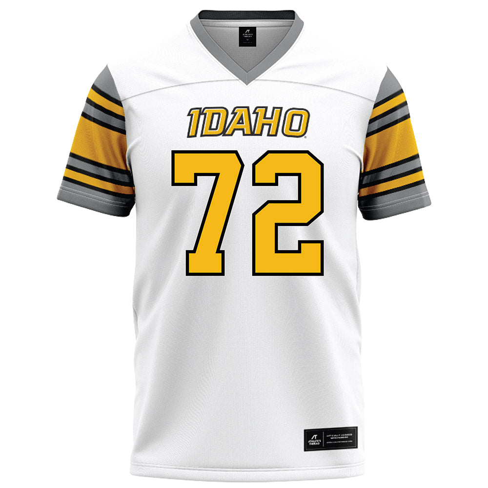 Idaho - NCAA Football : Gabriel Staszak - White Football Jersey-0